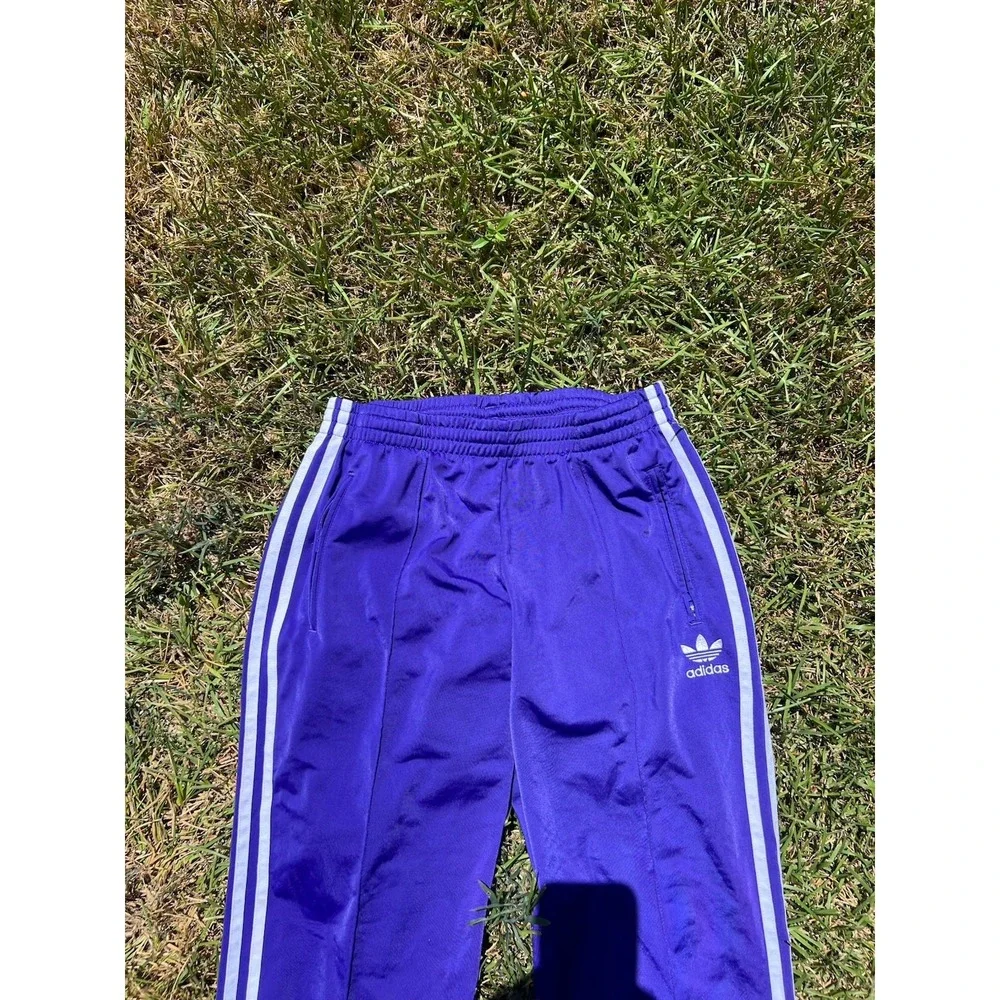 Adidas Firebird Track Pants Asian Size Men Medium Pants Purple IY9901
